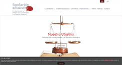 Desktop Screenshot of fundacionaduanera.org